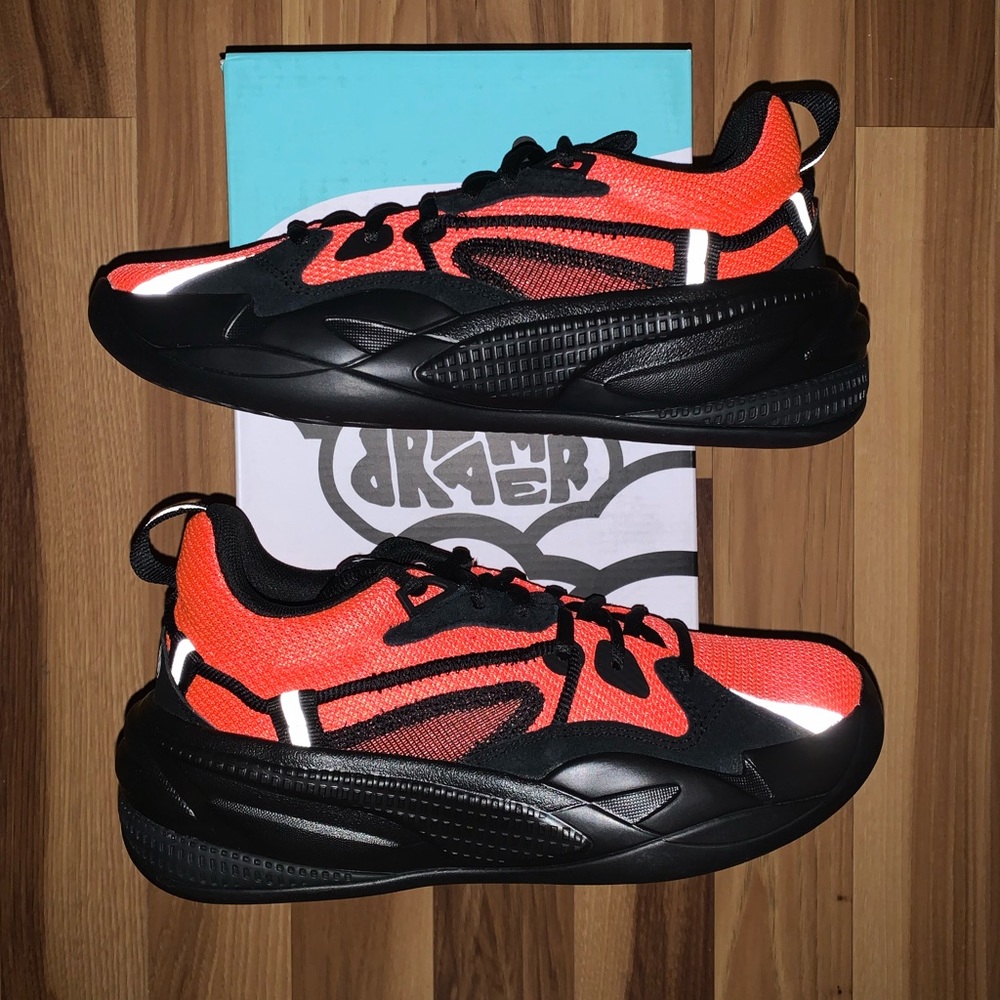 Puma J Cole Dreamer Energy Red kids Size 4.5C Shoes